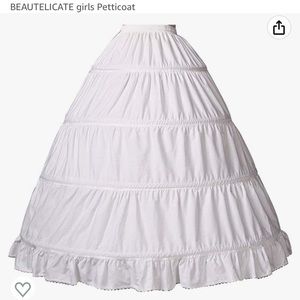 Girls petticoat worn once